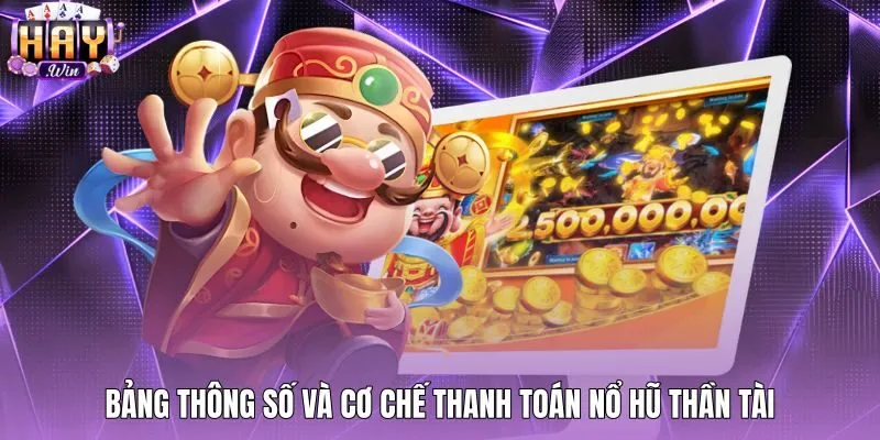 Bảng thông số RTP cùng cơ chế cược nổ hũ Thần Tài
